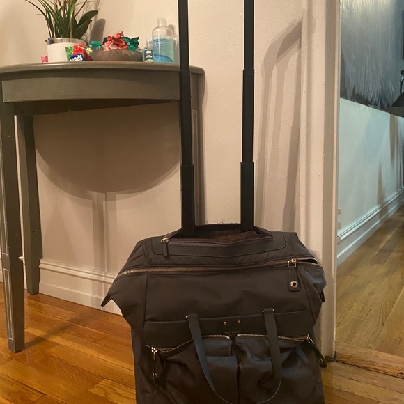 Henri Bendel jetsetter wheelie carry on 💗 - Picture 9 of 10